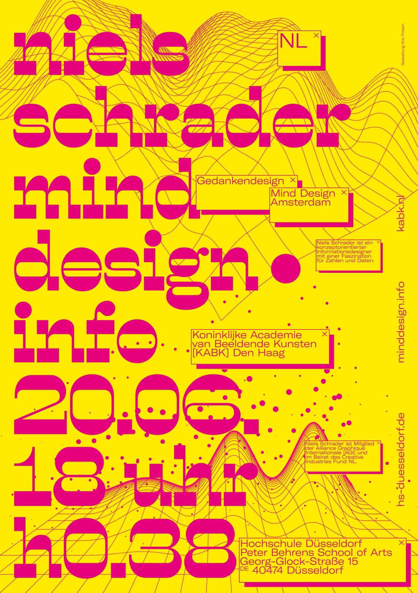 Gestaltet: Eric Fritsch, Titel: Nils Schrader Mind Design, Jahr: 2018